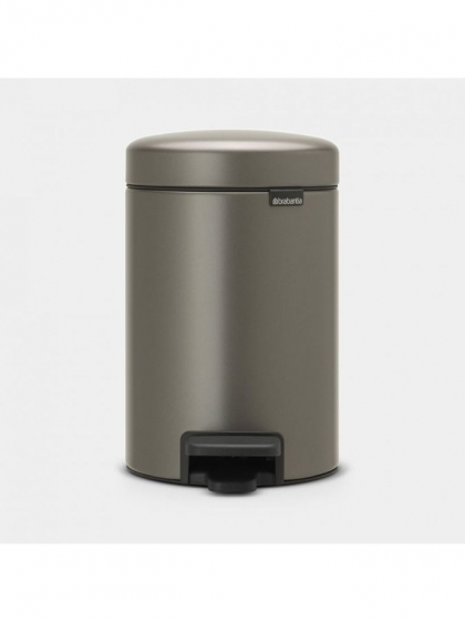 Brabantia, Pedal Bin NewIcon platinum - 3L